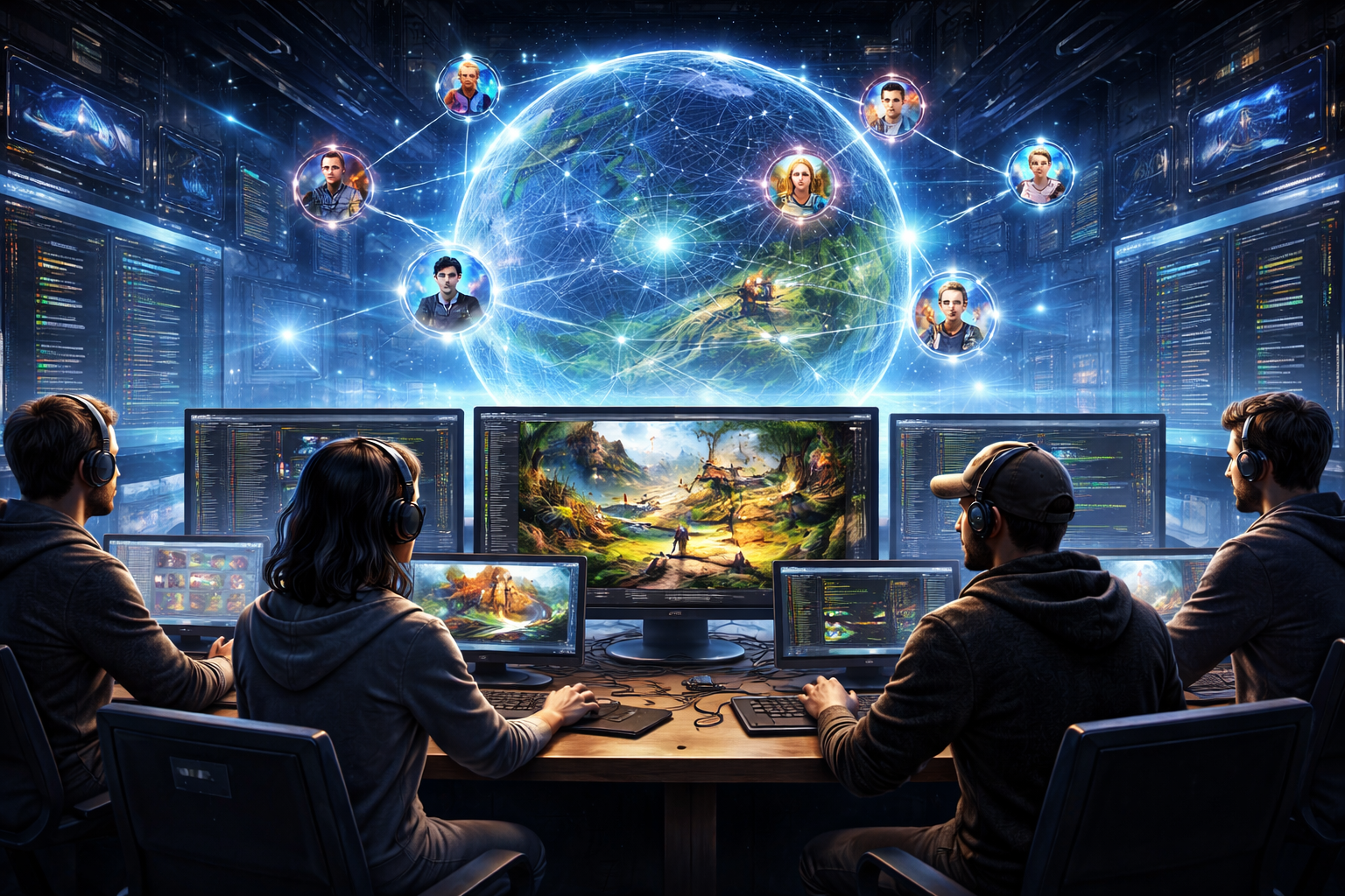 ساخت بازی‌های چندنفره